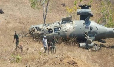 Mısır ordusuna ait bir helikopter düştü: 4 subay öldü