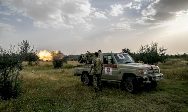 UMH, Hafter güçlerine ait konvoyu vurdu