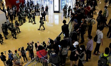 Hong Kong'da hükümet karşıtı protesto düzenlendi