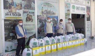 Umut Kervanı Batman ve Mardin'de muhtaçlara umut olmaya devam ediyor