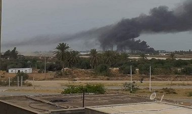 Hafter milislerinin silah depolarına hava harekatı