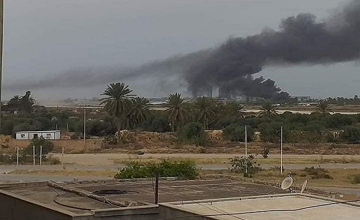 Hafter milislerinin silah depolarına hava harekatı