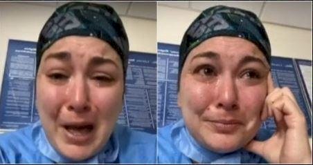 ABD’li hemşire göz yaşlarıyla anlattı en ufak olayda hastaların fişi çekiliyor