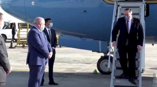 ABD Dışişleri Bakanı Pompeo COVID-19'a rağmen İşgalci israil'de