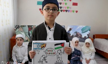 Minik yüreklerde kocaman sevgi: Kudüs