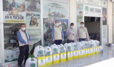 Mardin Umut Kervanından 578 aileye insani yardım