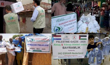 IHO-Ebrar: Bu Ramazan'da da Dünyanın birçok ülkesinde onbinlerce insana yardım ulaştırdık