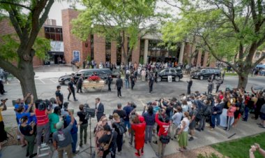 George Floyd için ilk cenaze töreni Minneapolis'te düzenlendi