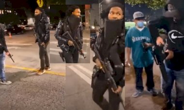 Capitol Hill'de göstericiler silahlanıyor