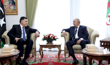 Libya Başbakanı Serrac, Cezayir'de