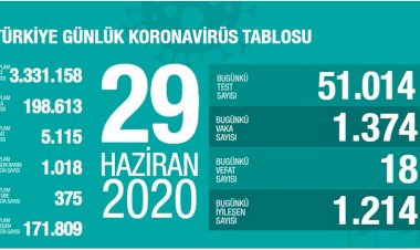 Türkiye'de vaka sayısı 200 bine yaklaştı