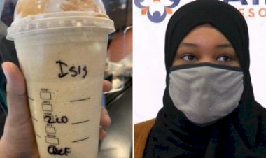 ABD'de Müslüman kadının aldığı kahvenin kabına 'ISIS' yazıldı