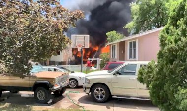 ABD’de evin üzerine uçak düştü: 3 ölü, 4 yaralı