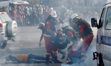 Lübnan'daki gösterilerde 42 kişi yaralandı
