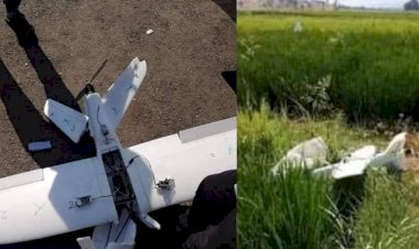 Duhok kırsalında 5 İHA düştü