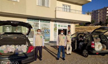 Mardin Umut Kervanı yetim ve muhtaç aileleri sevindirdi