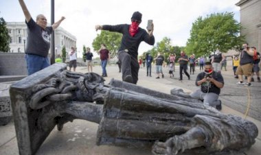 ABD'de protestoların ardından Kristof Kolomb'un 33 heykeli kaldırıldı
