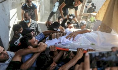 Mısırlı askerlerin katlettiği Filistinli balıkçıların cenazeleri kaldırıldı