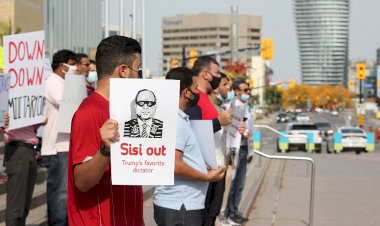 Kanada'da Mısır'daki eylemlere destek gösterileri