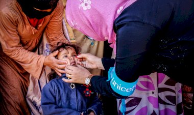 UNICEF'ten Yemen'e çocuk felci aşısı