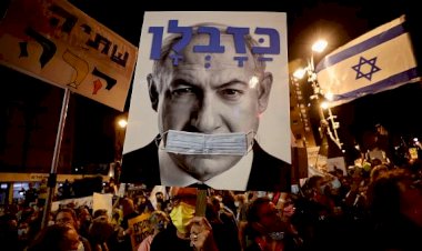 Netanyahu karşıtı gösteriler kısıtlamalara rağmen sürüyor