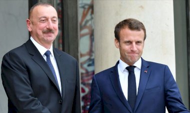 Aliyev ve Macron, Dağlık Karabağ sorunuyla ilgili mevcut durumu görüştü