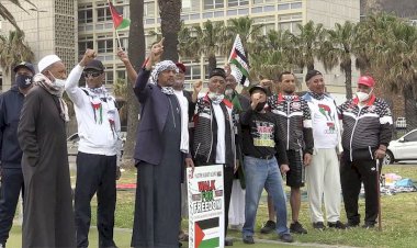 Güney Afrika'da Filistin'e destek yürüyüşü