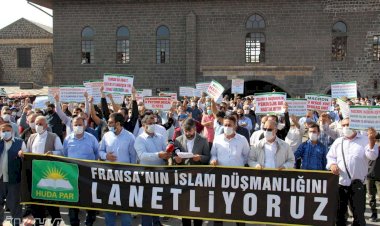 Amed'den 'İslam'a karşı açtığınız savaşı kazanamayacaksınız' sesleri yükseldi