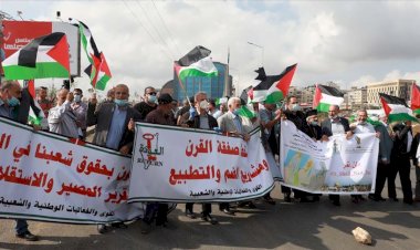 Balfour Deklarasyonu, 103. yılında Filistin'de protesto edildi