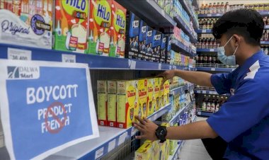 Endonezya'da marketler Fransız ürünlerinin satışını durdurdu