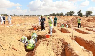 Libya'nın 'toplu mezarlar kenti' Terhune'de yeni cesetler çıkmaya devam ediyor