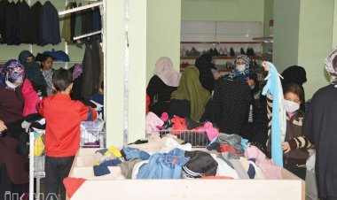 Batman Umut Kervanı yüzlerce aileye giyim yardımında bulundu