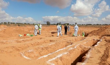 Libya'nın Terhune kentinde bir toplu mezar daha bulundu