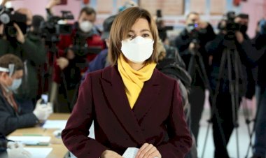 Moldova'da kesin olmayan sonuçlara göre Sandu cumhurbaşkanı seçildi
