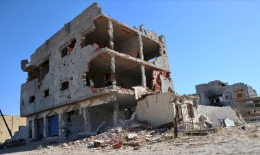 Hafter milisleri Ubari'de sivillere ait evleri yıktı