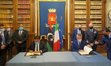 Libya ile İtalya arasında askeri iş birliği anlaşması imzalandı