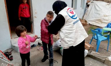 Yetimler Vakfı Çınar’da 71 yetim çocuğu giydirdi
