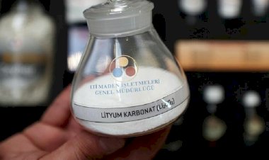 Türkiye'de ilk kez lityum karbonat üretimi başladı