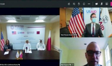 Katar Kalkınma Fonu ile ABD Uluslararası Kalkınma Ajansı arasında iş birliği protokolü imzalandı