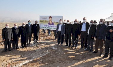 Batman'da 'Şehit Yasin Börü Ormanı' açıldı