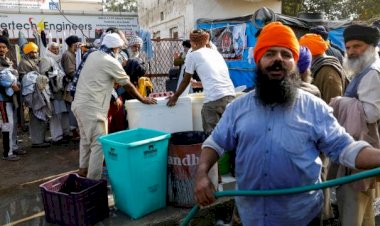 Hindistan'da on binlerce çiftçi eylemlerini sürdürüyor