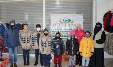 İHO-EBRAR: Çocuklar üşümesin istedik!