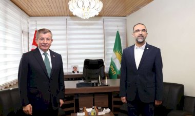 Sağlam-Davutoğlu görüşmesi sonrası ortak açıklamalar