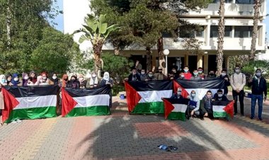 'Fas için.. Filistin için... Fas gençleri normalleşmeye karşı, pazarlığa karşı'