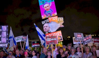 Siyonist rejimde Netanyahu'nun istifasını istemek için düzenlenen gösteriler 8. ayına girdi