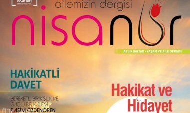 Nisanur Dergisi Ocak sayısı çıktı