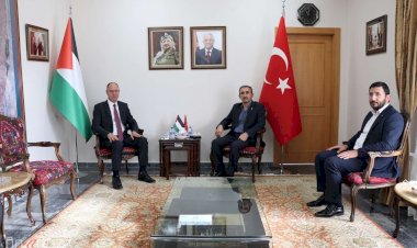 HÜDA PAR’dan Filistin Büyükelçiliğine ziyaret