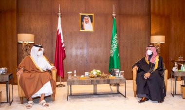 Suudi Arabistan Veliaht Prensi, Katar Emiri'yle 'Körfez çalışmalarını geliştirmenin yollarını' görüştü