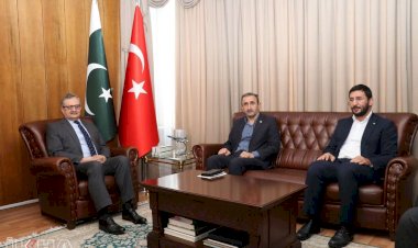 HÜDA PAR'dan Pakistan Büyükelçiliğine ziyaret