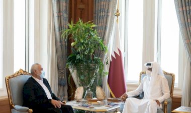 Heniyye, Katar Emiri’yle Filistin’deki gelişmeleri görüştü